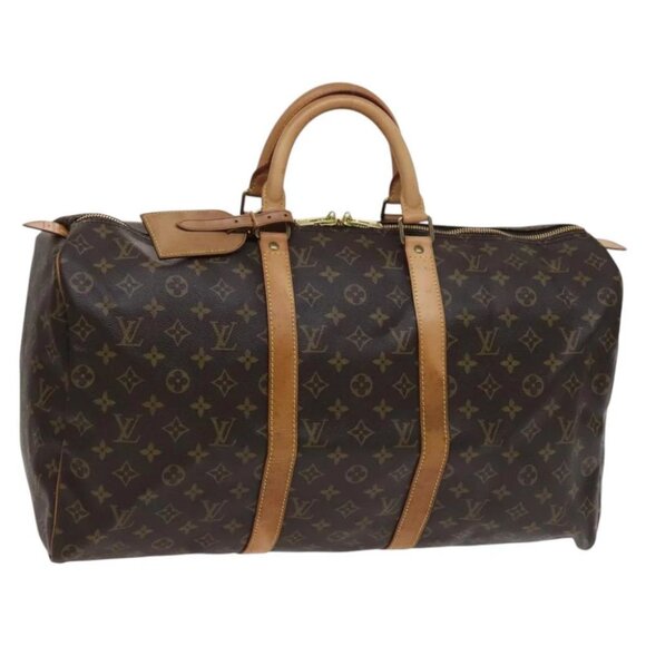LOUIS VUITTON Monogram Keepall 50 Boston Bag - Picture 1 of 14